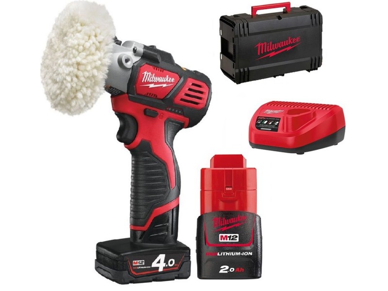 Akumulatorski polirnik/brusilnik Milwaukee M12 BPS-421X, 4933447799