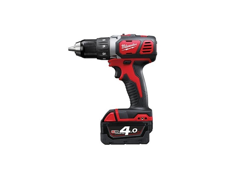 Akumulatorski vrtalnik-vijačnik Milwaukee M18 BDD-403C, 4933448362