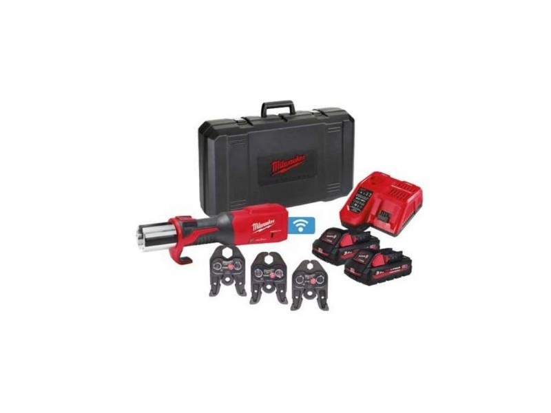 Akumulatorsko orodje za stiskanje cevi Milwaukee M18 BLHPT-202C U-SET, 4933451136