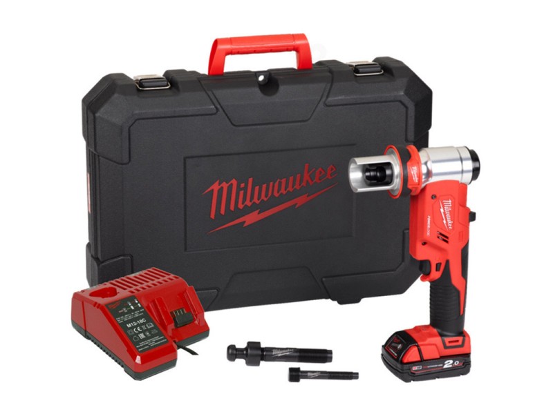 Akumulatorsko hidravlično orodje za prebijanje lukenj Milwaukee M18 HKP-201C, 4933451202