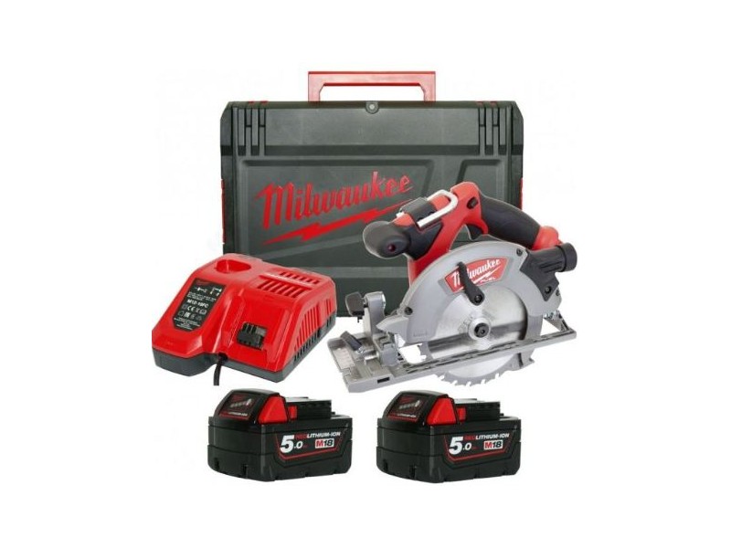 Akumulatorska krožna žaga Milwaukee M18 CCS55-502X, 4933451376