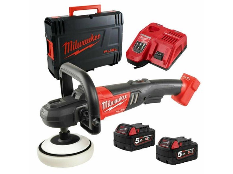 Akumulatorski polirnik Milwaukee FAP180-502X FUEL, 4933451550
