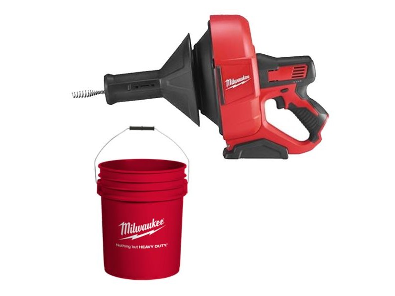 Akumulatorski čistilec odtočnih cevi Milwaukee M12 BDC8/0C, 4933451632