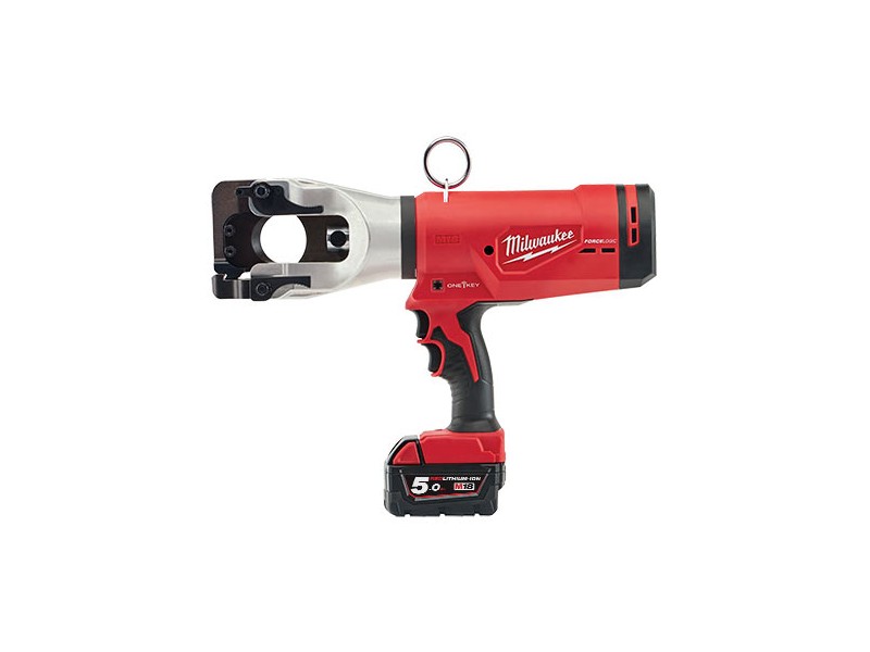 Akumulatorske hidravlične škarje za nadzemne kable Milwaukee M18 HCC45-502C FUEL, Li-Ion 2x Aku.: 5,0 Ah, 4933459266