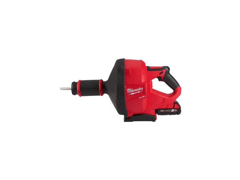 Akumulatorski čistilec odtočnih cevi Milwaukee M18 FDCPF10-201C FUEL, Li-Ion 1x Aku.: 2,0 Ah, 4933459685