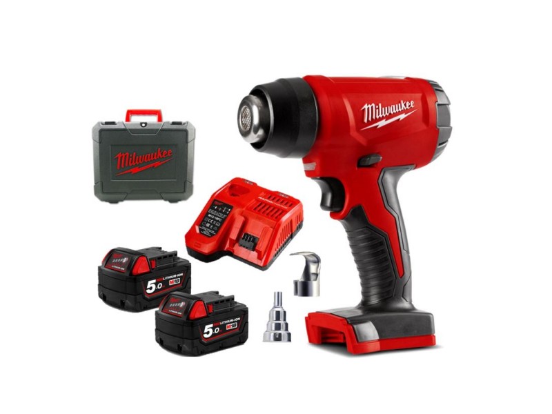 Akumulatorski fen za vroč zrak Milwaukee M18 BHG-502C, 4933459772