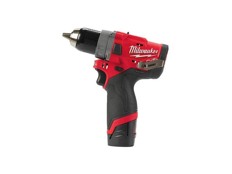 Akumulatorski vijačnik Milwaukee M12 FDD-202X FUEL, Li-Ion 2 x Aku.: 2,0 Ah, 4933459816