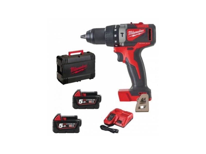 Akumulatorski vibracijski vrtalnik-vijačnik Milwaukee M18 BLPD2-502X, 4933464517