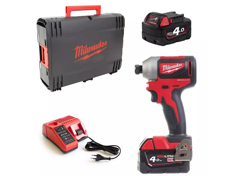 Akumulatorski udarni vijačnik Milwaukee M18 CBLID-402C, 4933464534