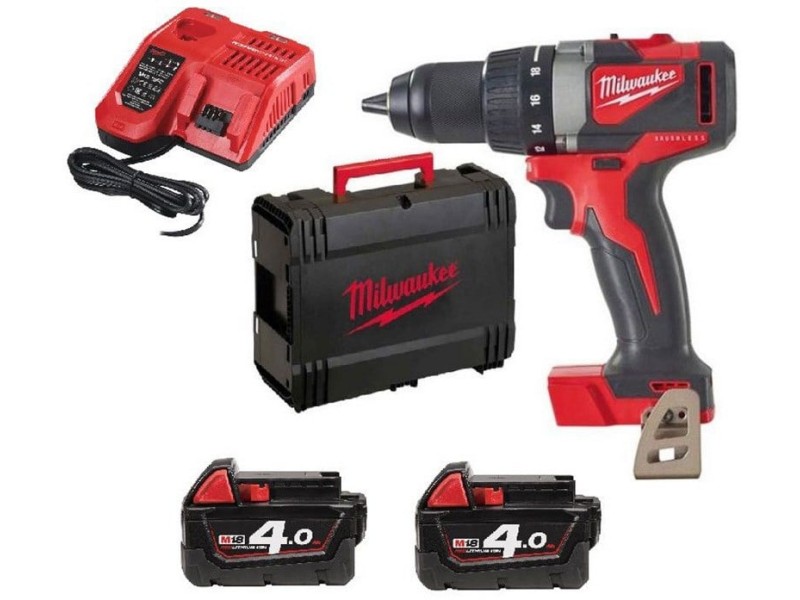 Akumulatorski vijačnik Milwaukee M18 BLDD2-402X, 4933464559