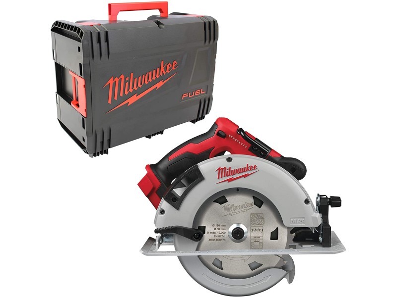 Akumulatorska ročna krožna žaga Milwaukee M18 BLCS66-0X v kovčku, 4933464589