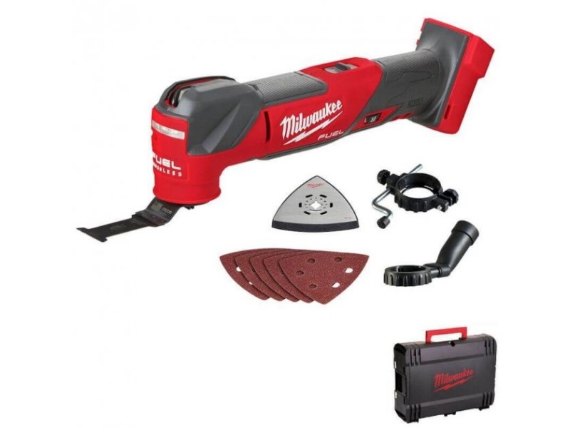 Akumulatorsko multifunkcijsko orodje Milwaukee M18 FMT-0X v kovčku, 4933478491