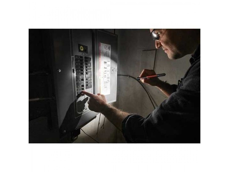 Akumulatorska mini ročna USB led svetilka Milwaukee z laserjem IR PL250, 4V, 250/50lm, 0.06kg, 4933478705