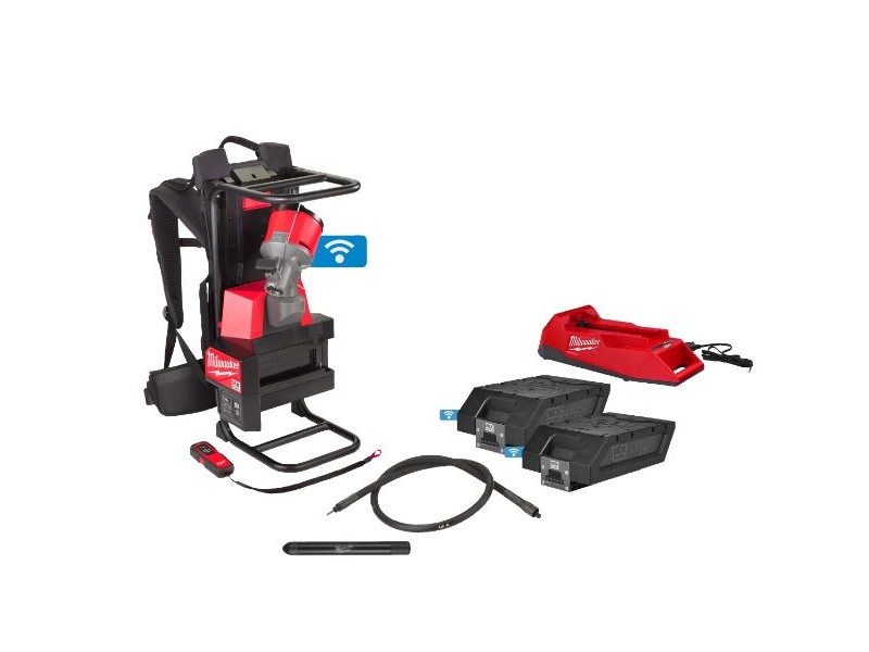 Akumulatorska nahrbtna vibrirna igla za utrjevanje betona Milwaukee MXF CVBP-602, 18V, 25.-63mm, 15.7kg, 4933479591