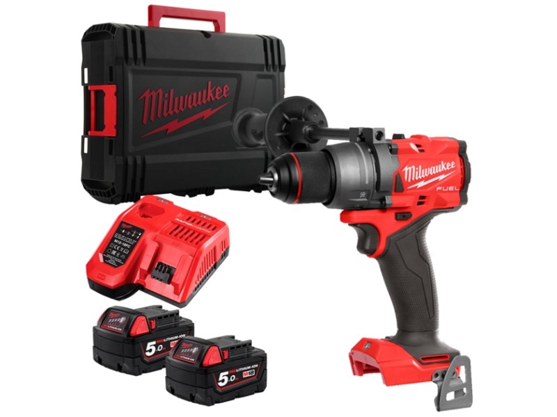 Akumulatorski vrtalnik-vijačnik Milwaukee M18 FDD3-502X, 4933479863