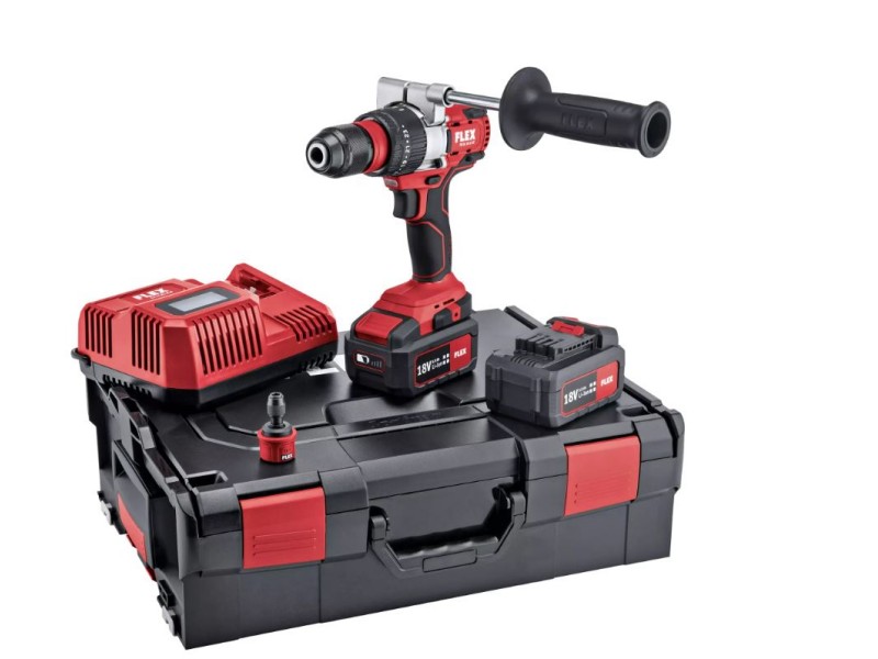 Akumulatorski vrtalnik-vijačnik Flex PD 2G 18.0-EC/5.0 Set, 504904