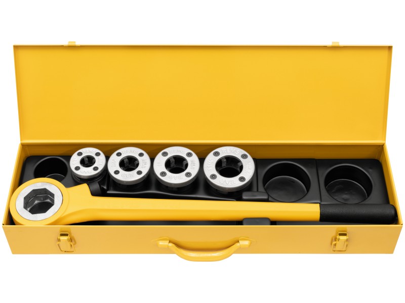 Ročni rezalnik navojev Rems Eva Set R 1/2+3/4+1+1 1/4, 520015