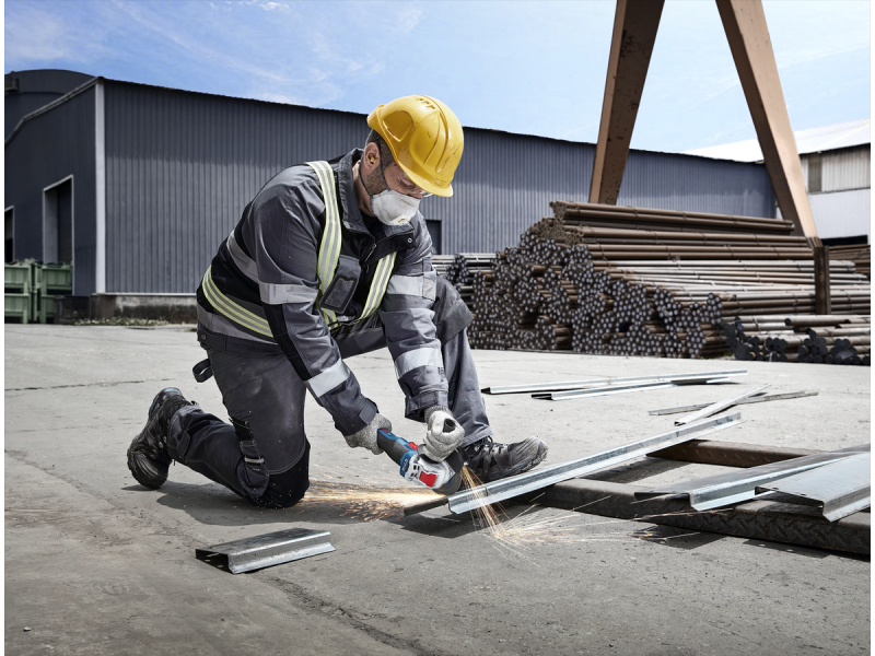 Akumulatorski kotni brusilnik Bosch s sistemom X-LOCK GWX 18V-8, 06019N9100