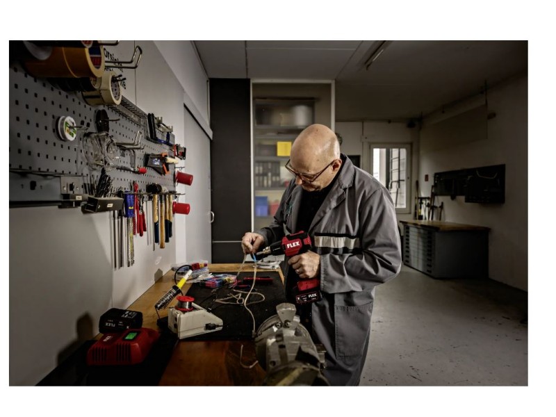 Akumulatorski fen na vroč zrak Flex HG 530 18, 531493