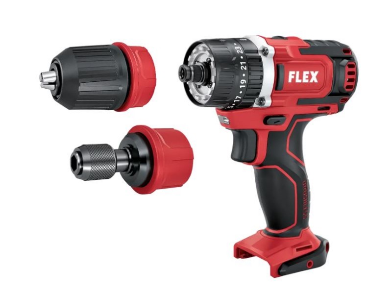 Akumulatorski udarni vrtalnik-vijačnik Flex PD 2G 12-EC v kovčku, 532273