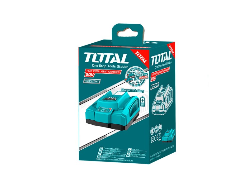 Akumulatorski polnilnik baterij Total P20S, 4A / 20V/ INDUSTRIAL, TFCLI20411E