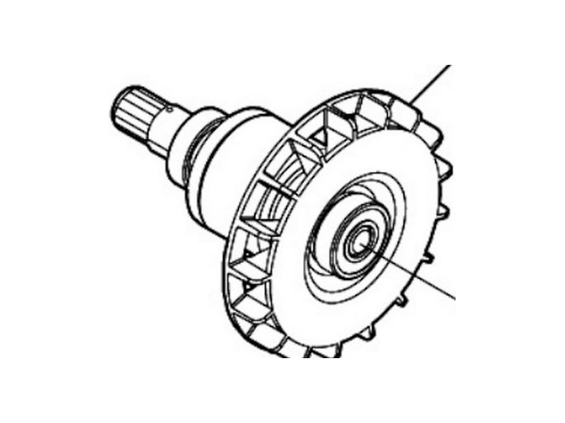 Rotor Makita, za TD001G, 619605-1