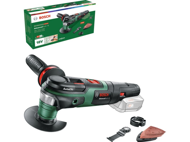 Akumulatorsko večnamensko orodje Bosch AdvancedMulti 18, 0603104000
