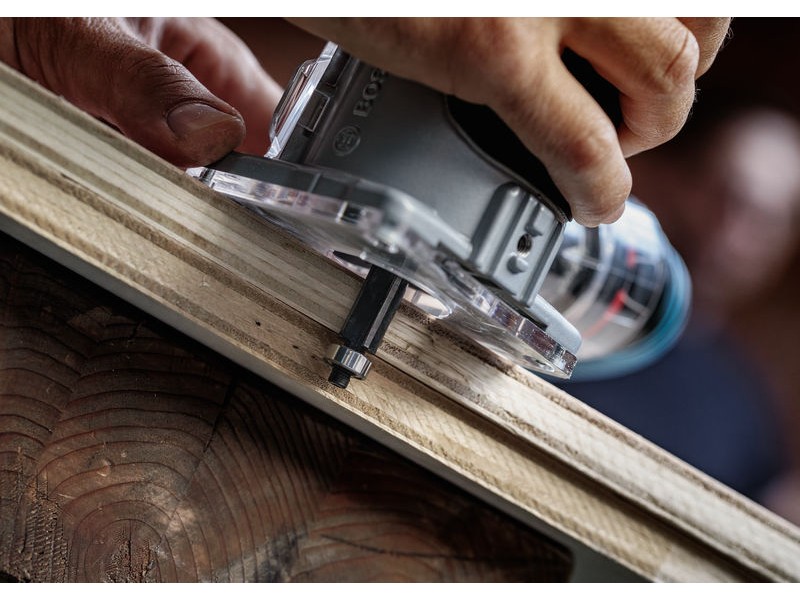 Poravnalni rezkar Bosch PRO, 12,7 x 9,5, steblo 8 mm, 2608629676