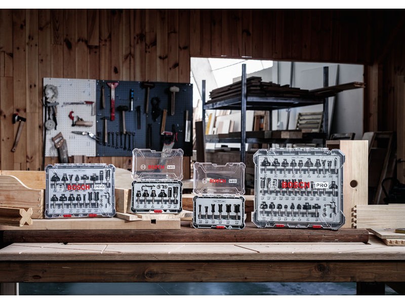 Poravnalni rezkar Bosch PRO, 12,7 x 9,5, steblo 8 mm, 2608629676