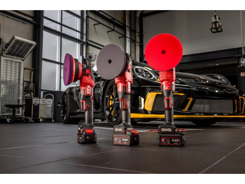 Aku excenterični polirnik Flex XCE 8 150 18-EC Set, 533020