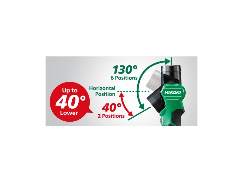 Akumulatorska LED svetilka HiKOKI UB18DE-W4Z