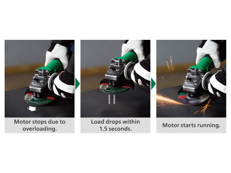 Akumulatorski kotni brusilnik HiKOKI G3613DVE-W2Z