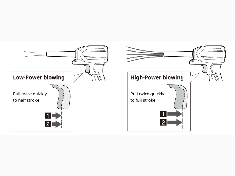 Akumulatorski puhalnik HIKOKI RA18DA-W4Z