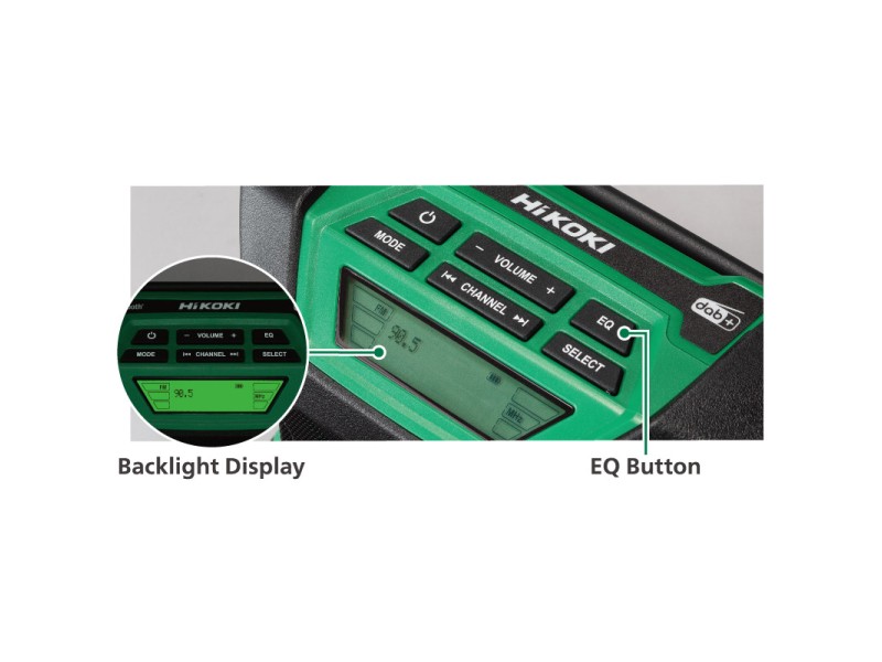 Akumulatorski radio HiKOKI UR18DA