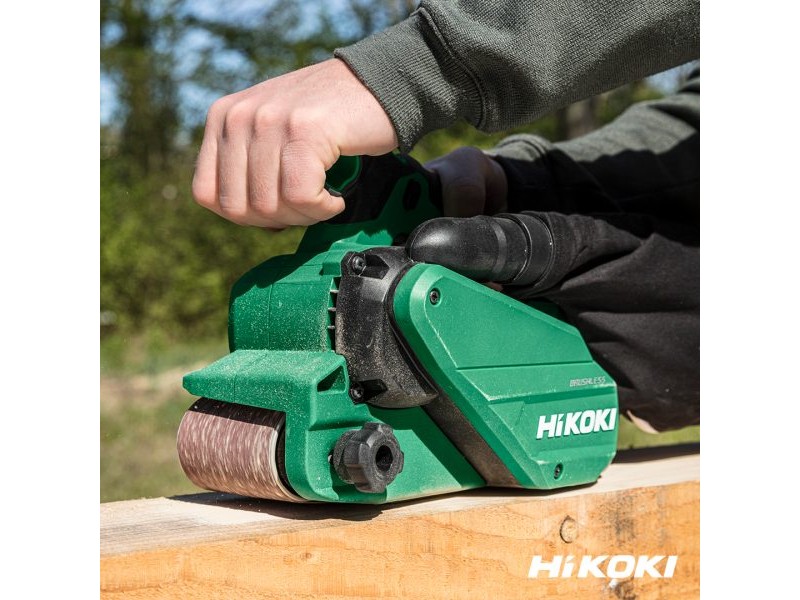 Akumulatorski tračni brusilnik HiKOKI SB3608DA-W4Z