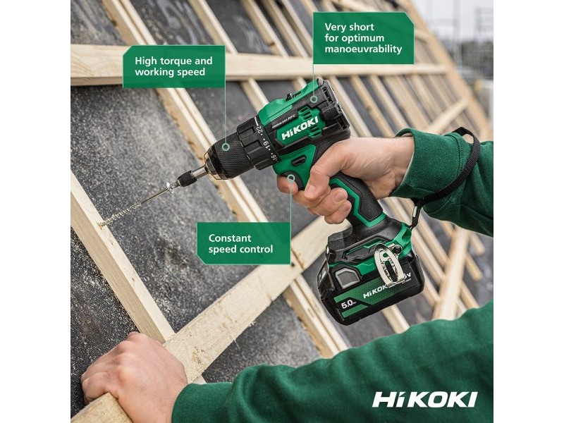Akumulatorski vibracijski vrtalnik vijačnik HiKOKI DV18DE-W2Z