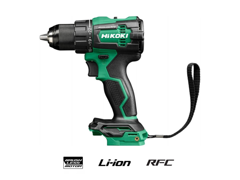 Akumulatorski vrtalnik vijačnik HiKOKI DS18DE-W2Z