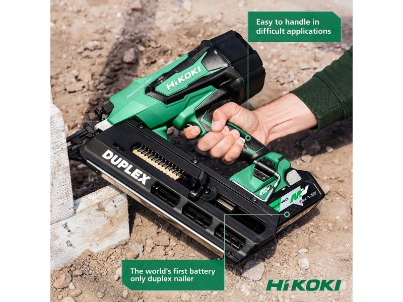Akumulatorski žebljalnik duplex HiKOKI NR3675DD-W6Z