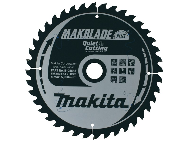 TCT MAKBlade Plus žagin list Makita, Dimenzije: 350x3x30mm, Zob: 100, B-32677