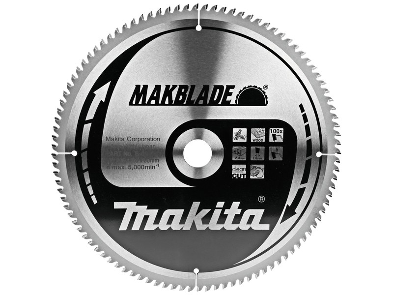 TCT MAKBlade žagin list Makita, Dimenzije: 305x2,3x30mm, Zob: 100, B-32889