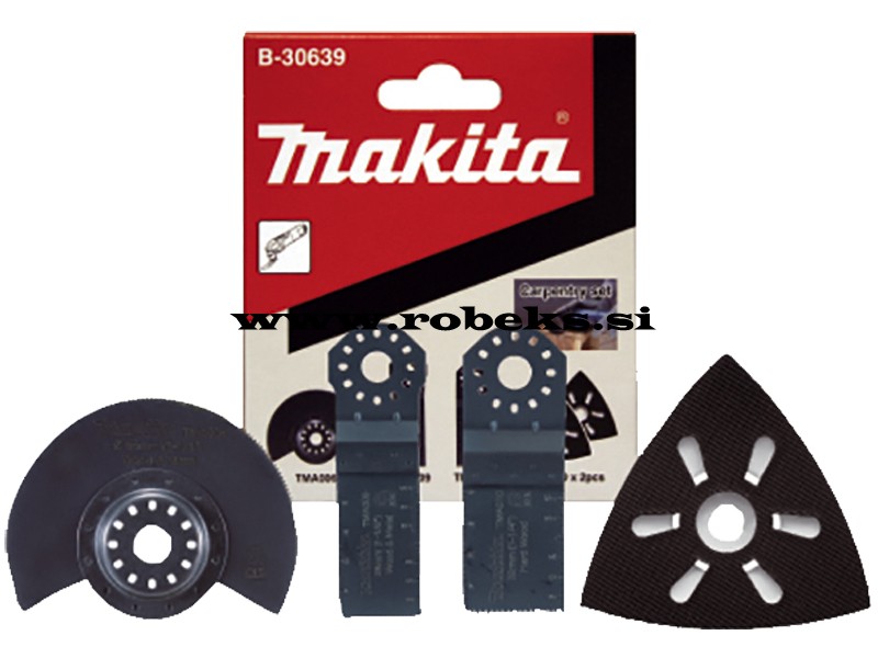 Set rezil za mizarstvo, Makita
