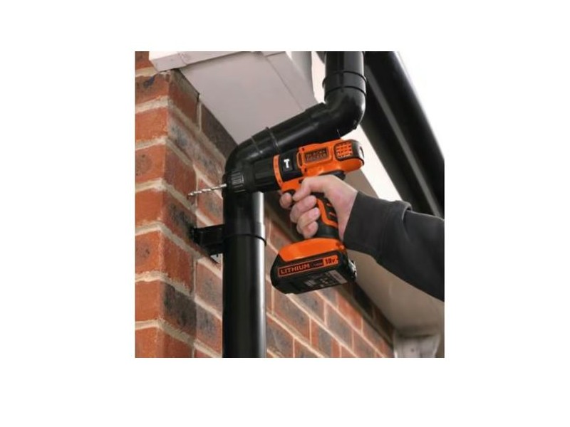 Akumulatorski udarni vrtalnik Black and Decker BDCH188N, 18V, 28Nm, 10-25mm