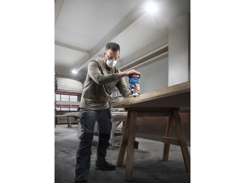 Akumulatorski namizni rezkalnik Bosch GLF 18V-8, 06016C6020