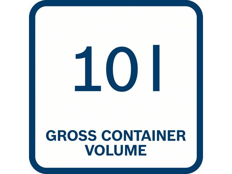 Akumulatorski sesalnik za prah Bosch GAS 18V-10 L, 06019C6302