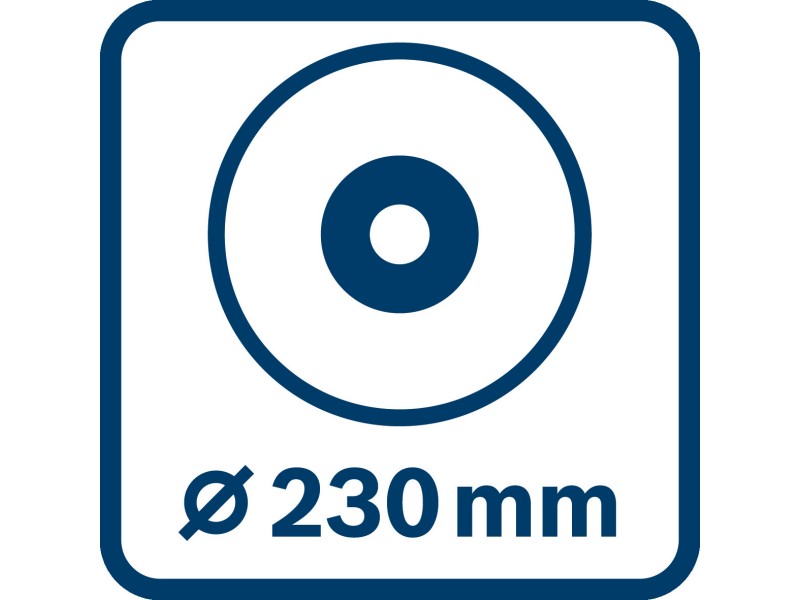 Akumulatorski kotni brusilnik Bosch Expert EXWS18V2-230P, 06019L8000