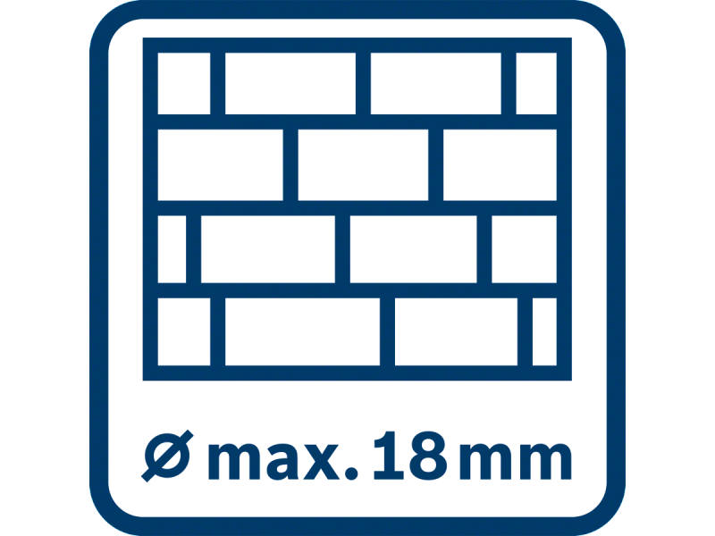 Akumulatorsko vrtalno kladivo s sistemom SDS plus GBH 18V-18, 0611927000