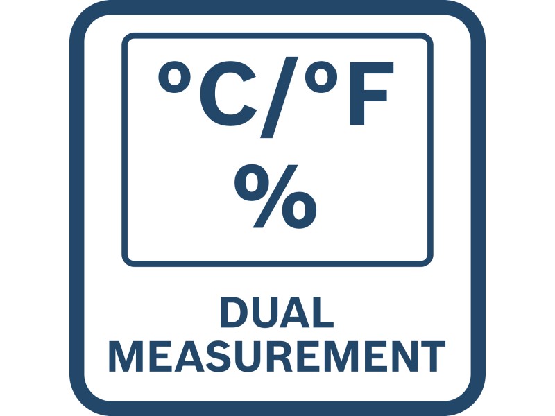 Digitalni toplotni higrometer Bosch GDH 1-17, 0601078400
