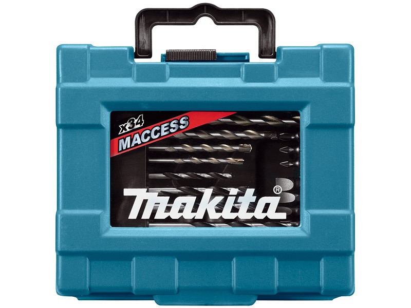 34-delni set za vrtanje in vijačenje Maccess set, Makita, D-36980
