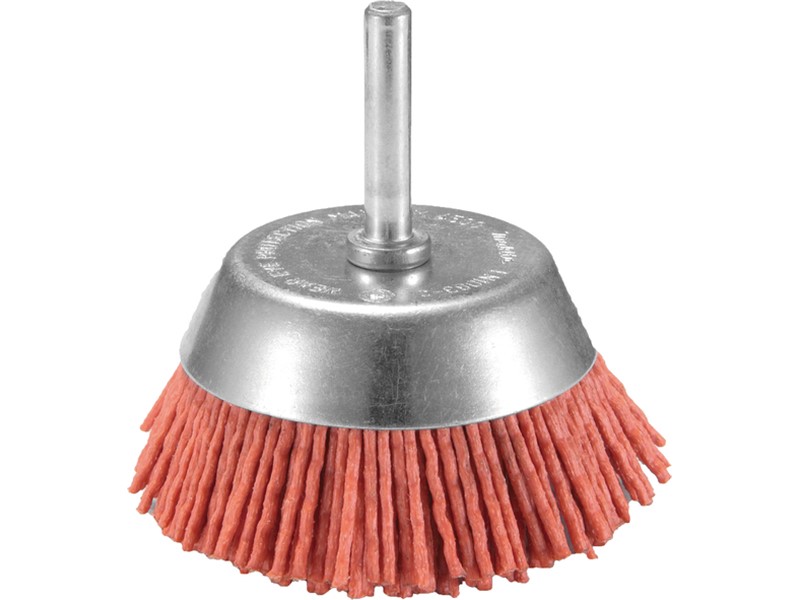 Najlonska lončasta brusilna ščetka Makita (groba), Dimenzije: 63x6mm, Zrnatost: 80, D-45515