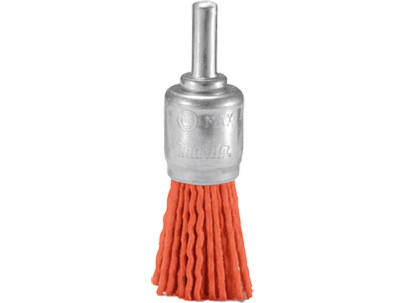 Najlonska čopičasta brusilna krtača Makita, groba, 6 mm/19 mm, D-45674